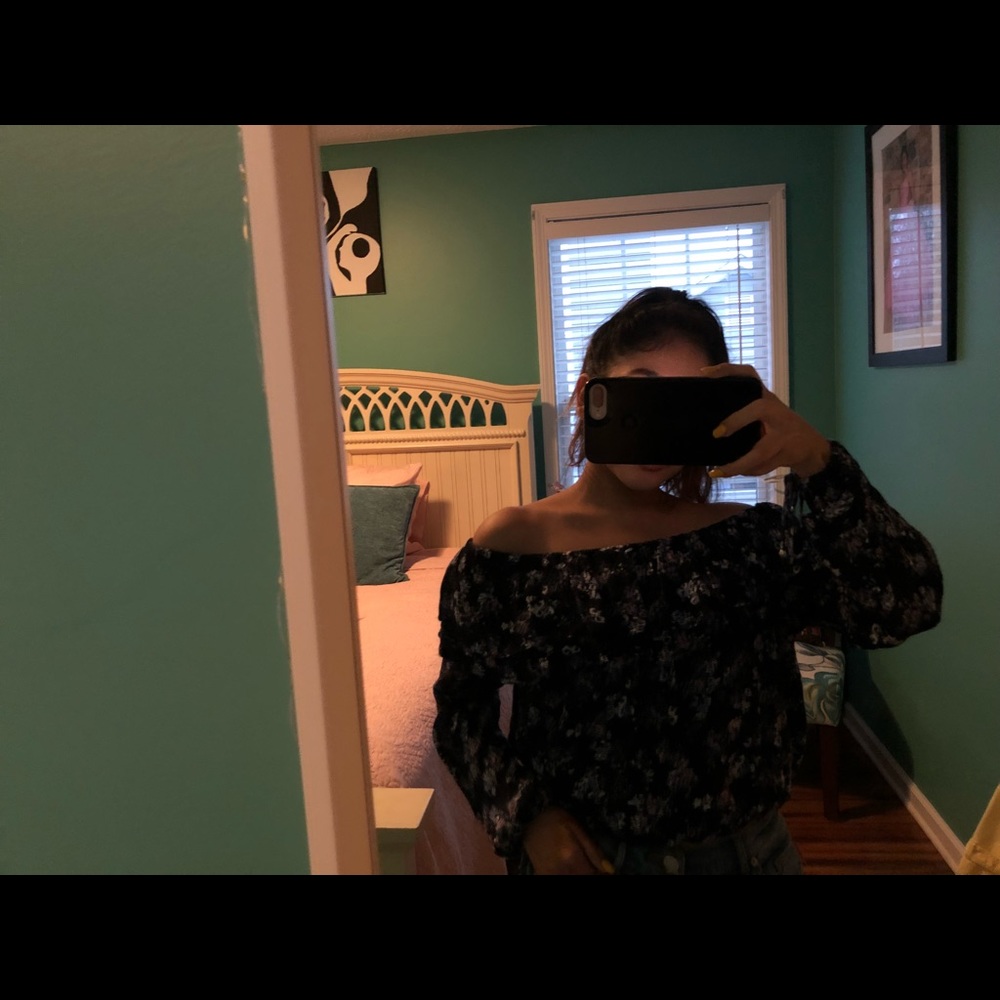 Off the shoulders top